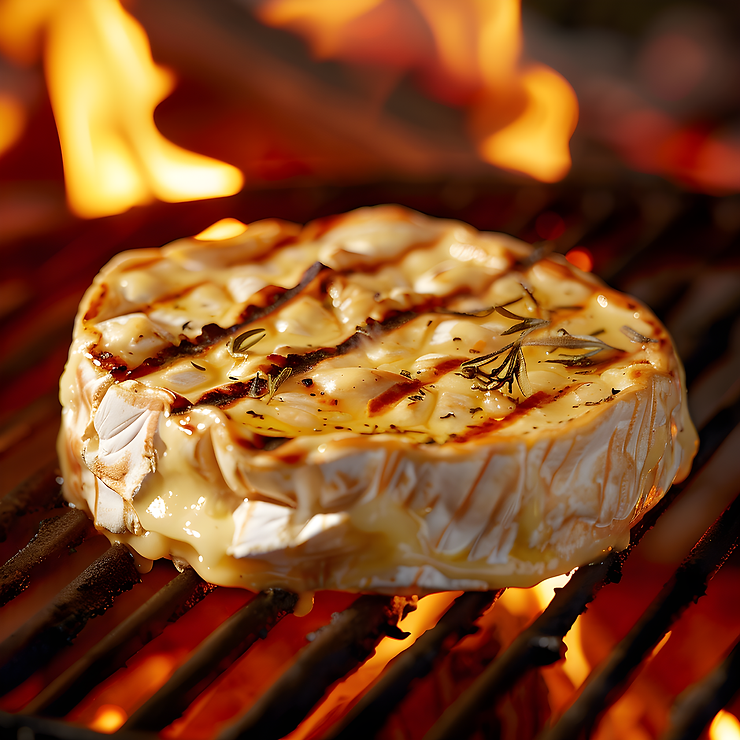 Camembert au barbecue