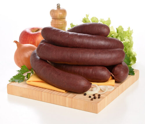 Tarte au boudin noir et aux pommes