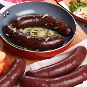 Boudin noir aux oignons