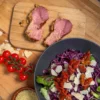Palette Cuite En Tranche Et Salade