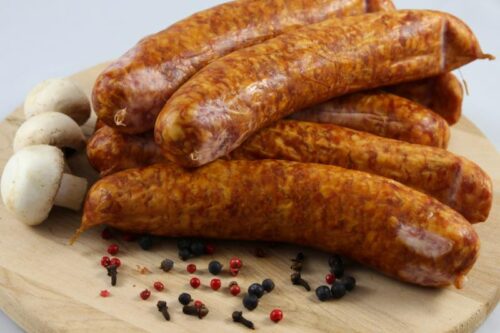 Saucisse à cuire fumée supérieure