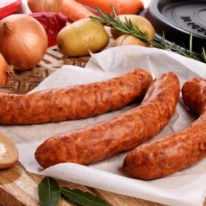 Saucisse à cuire fumée supérieure 120g